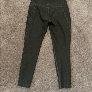 Beyond Yoga Space Dye Out of Pocket Legging Olive Greene